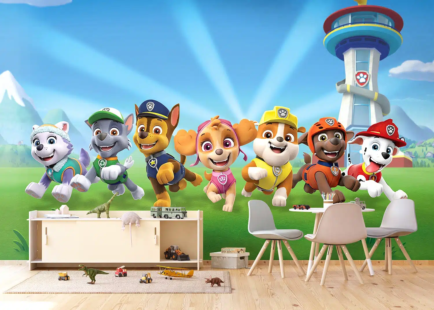 Wall Mural Paw Patrol Brave Team, Made to Measure, FTD5P 352199 3