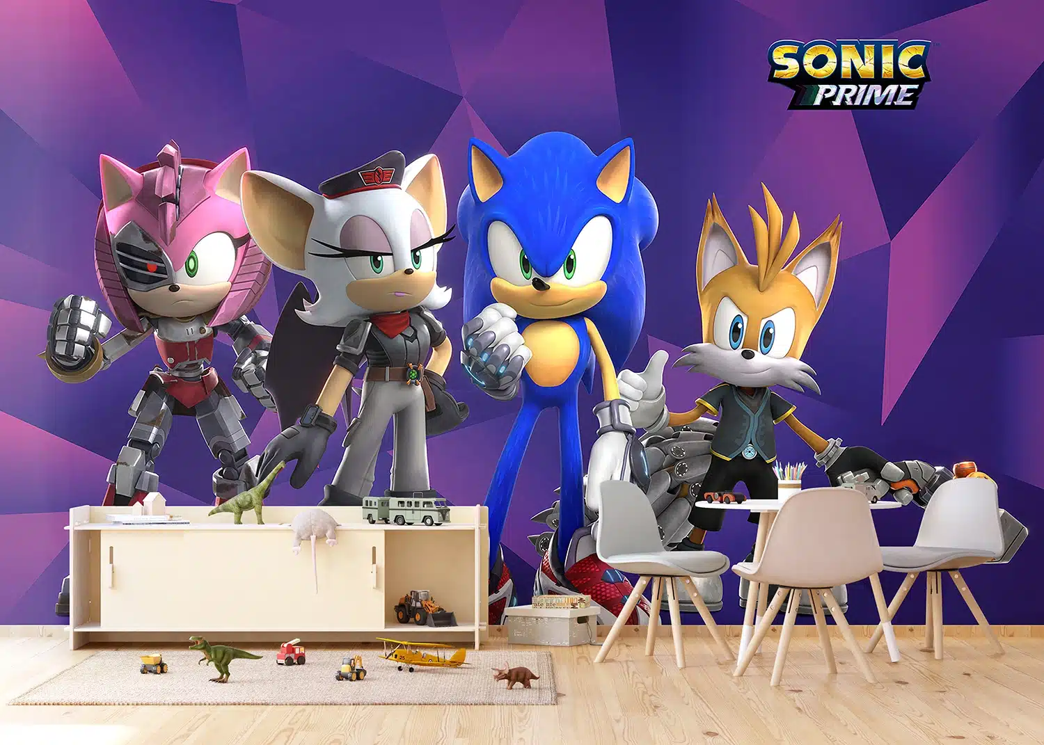 Wall Mural Sonic and Friends, Made to Measure, FTD5P 352205