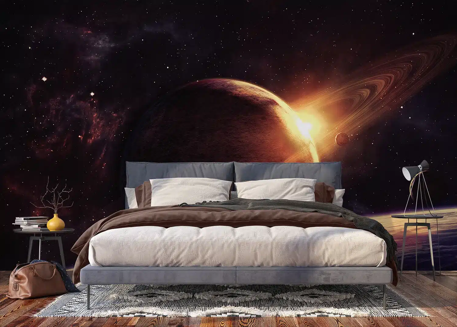 Planet in Space | Made-to-Measure Wallpaper | Artlook | FT5P 352209 3