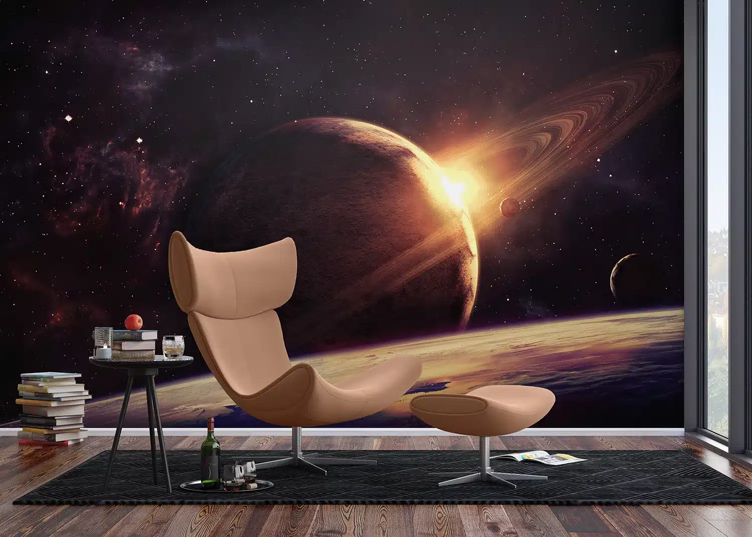 Planet in Space | Made-to-Measure Wallpaper | Artlook | FT5P 352209