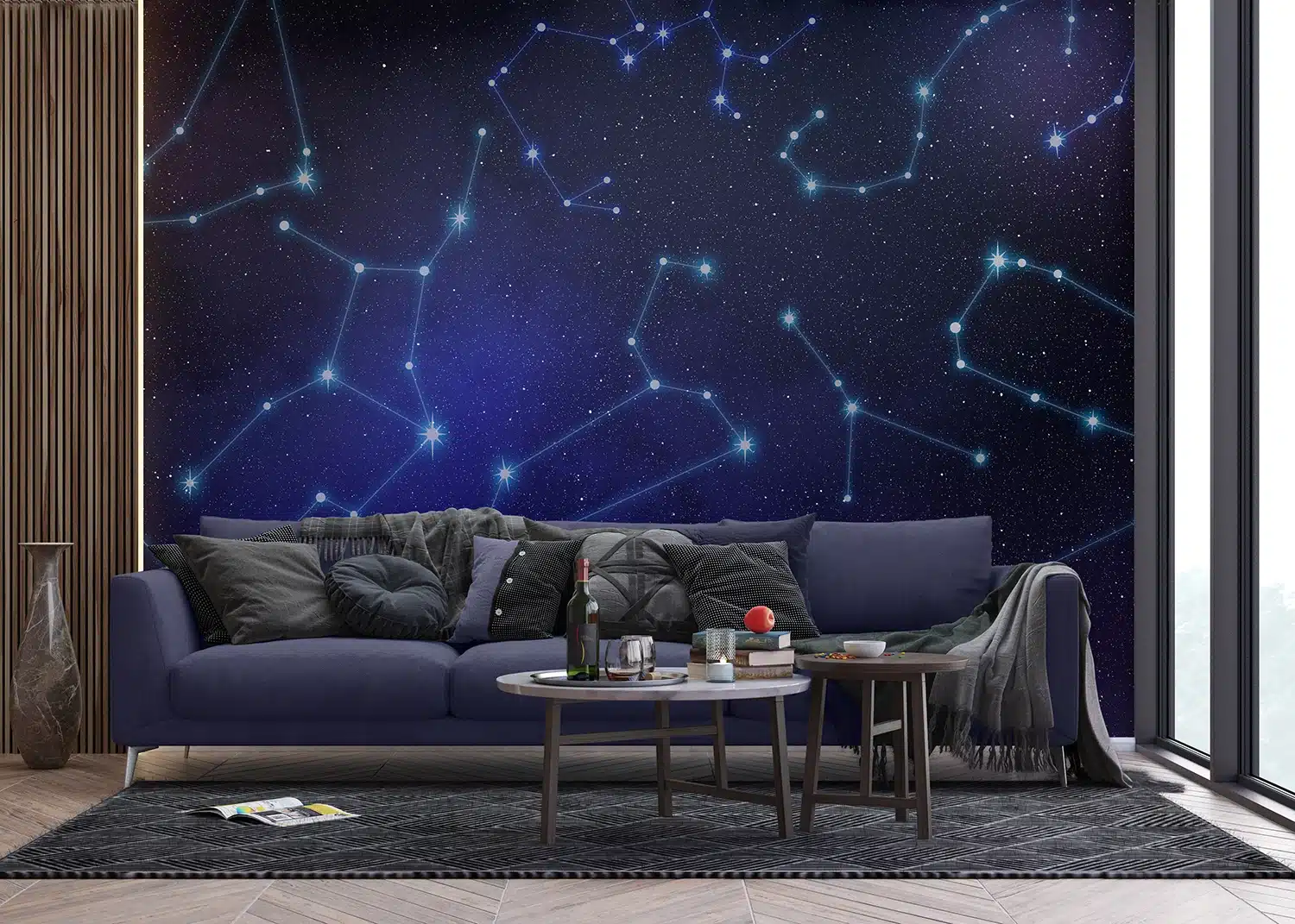 Wall Mural Constellations, Made to Measure, FT5P 352211 3