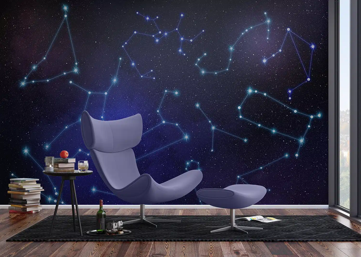 Wall Mural Constellations, Made to Measure, FT5P 352211 2