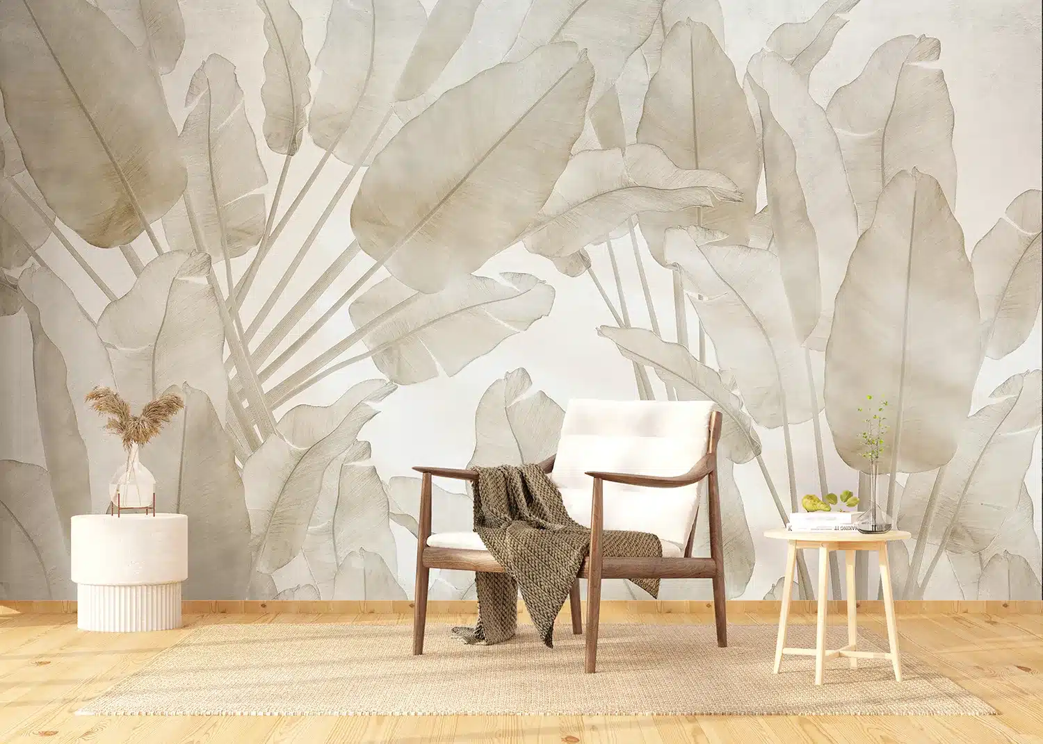 Beige Tropics | Made-to-Measure Wallpaper | Artlook | FT5P 352215 3