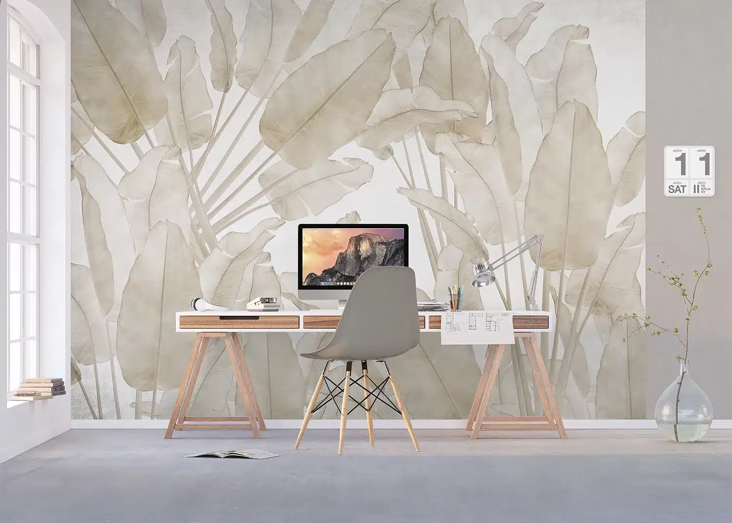 Beige Tropics | Made-to-Measure Wallpaper | Artlook | FT5P 352215 5