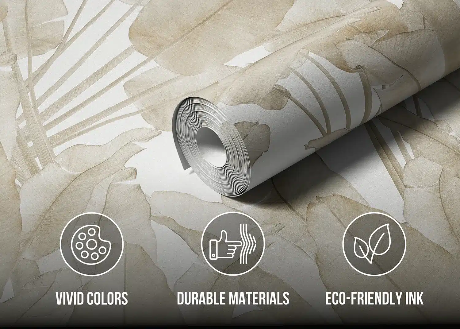 Beige Tropics | Made-to-Measure Wallpaper | Artlook | FT5P 352215 6