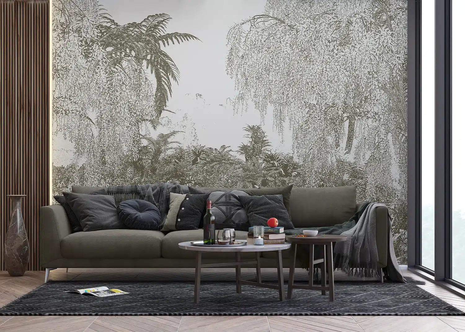 Drawn Jungle | Made-to-Measure Wallpaper | Artlook | FT5P 352217 2