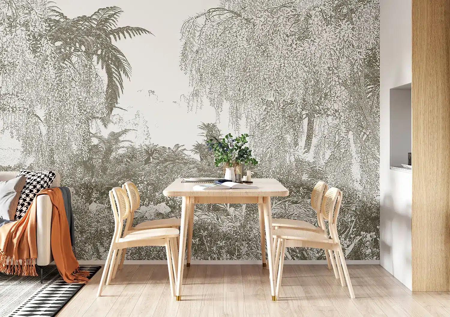 Drawn Jungle | Made-to-Measure Wallpaper | Artlook | FT5P 352217 4