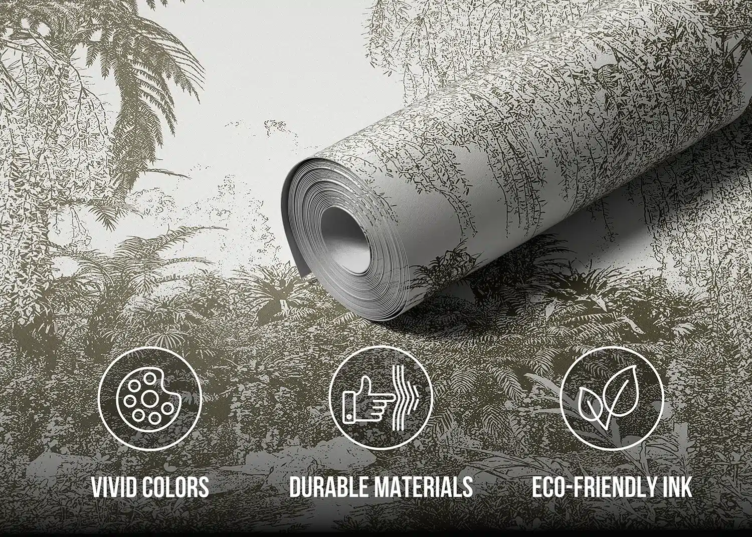 Drawn Jungle | Made-to-Measure Wallpaper | Artlook | FT5P 352217 5