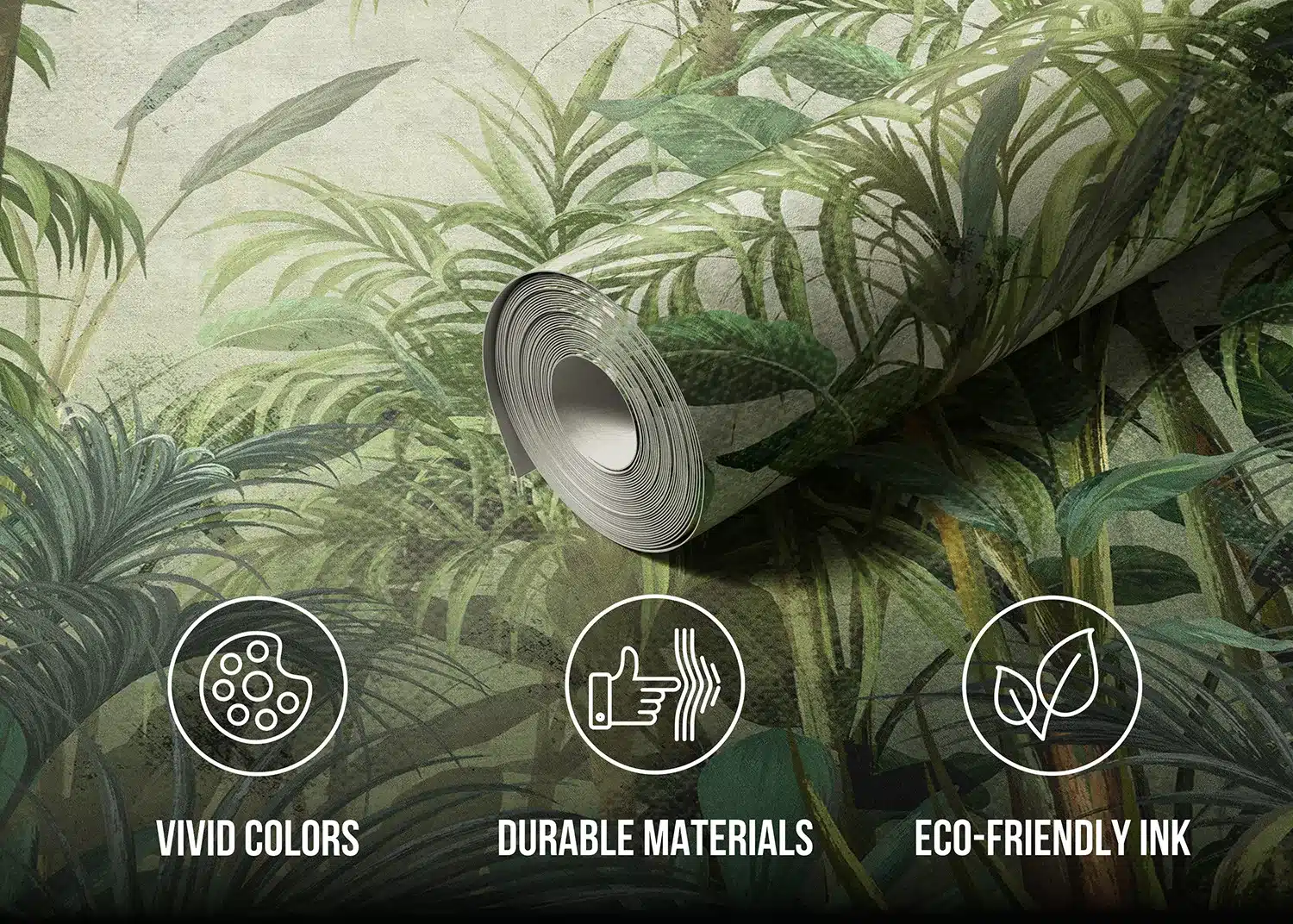 Jungle Sunrise | Made-to-Measure Wallpaper | Artlook | FT5P 352219 5