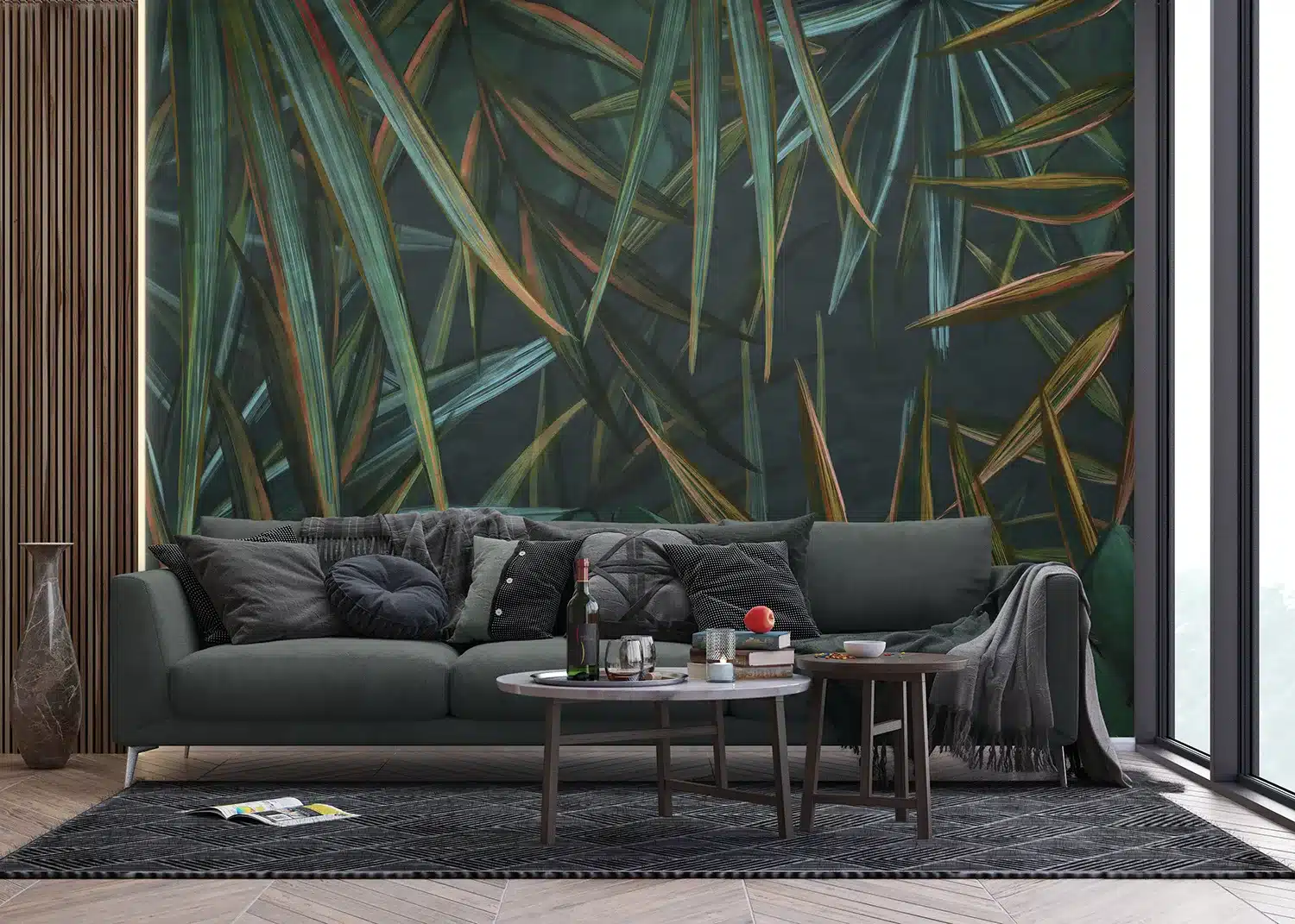 Rich Tropical Leaves | Made-to-Measure Wallpaper | Artlook | FT5P 352221 3