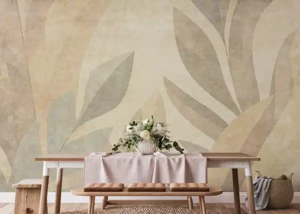Sandy Leaves | Made-to-Measure Wallpaper | Artlook | FT5P 352225