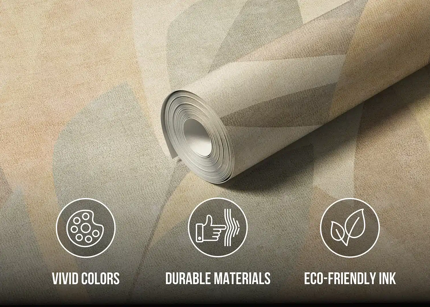 Sandy Leaves | Made-to-Measure Wallpaper | Artlook | FT5P 352225 7