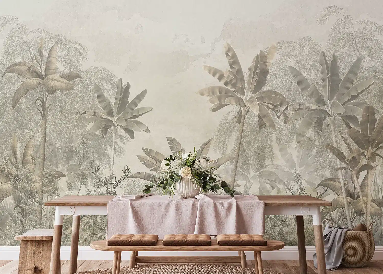 Vintage Jungle | Made-to-Measure Wallpaper | Artlook | FT5P 352229