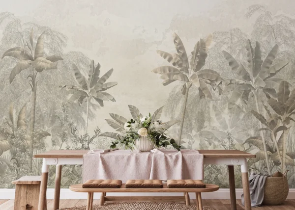 Wall Mural Vintage Jungle, 375 x 270 cm, FT5P 352229