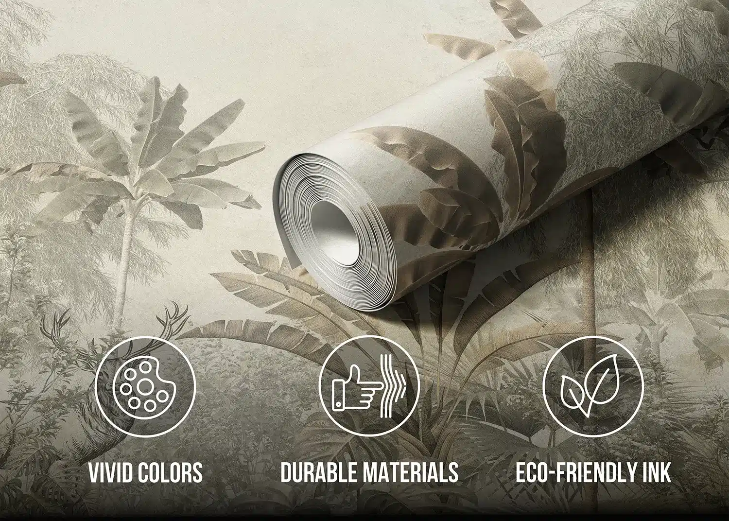 Vintage Jungle | Made-to-Measure Wallpaper | Artlook | FT5P 352229 5