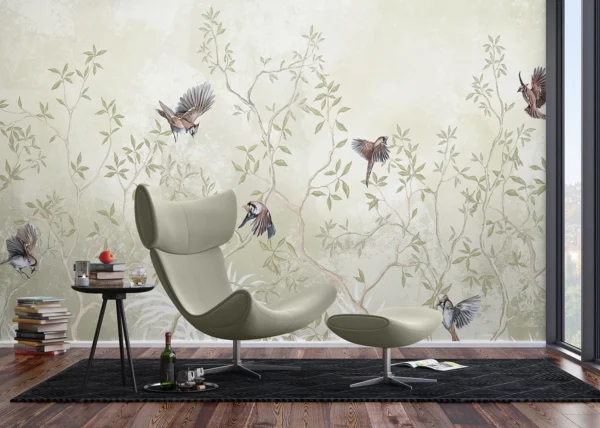 Pastel Birds | Made-to-Measure Wallpaper | Artlook | FT5P 352233