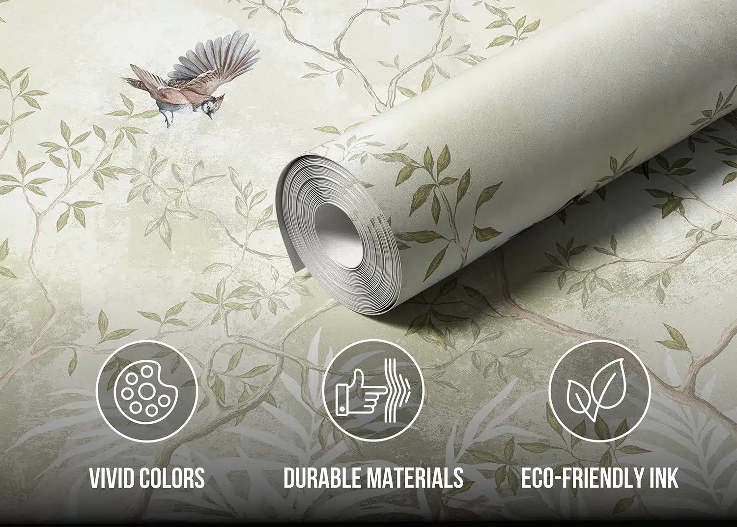 Pastel Birds | Made-to-Measure Wallpaper | Artlook | FT5P 352233 4