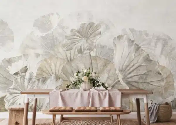 Lotus Leaves | Made-to-Measure Wallpaper | Artlook | FT5P 352237