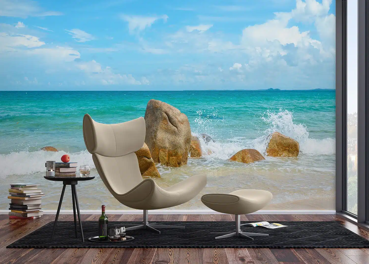Wall Mural Sandy Beach, Made to Measure, FT5P 352245