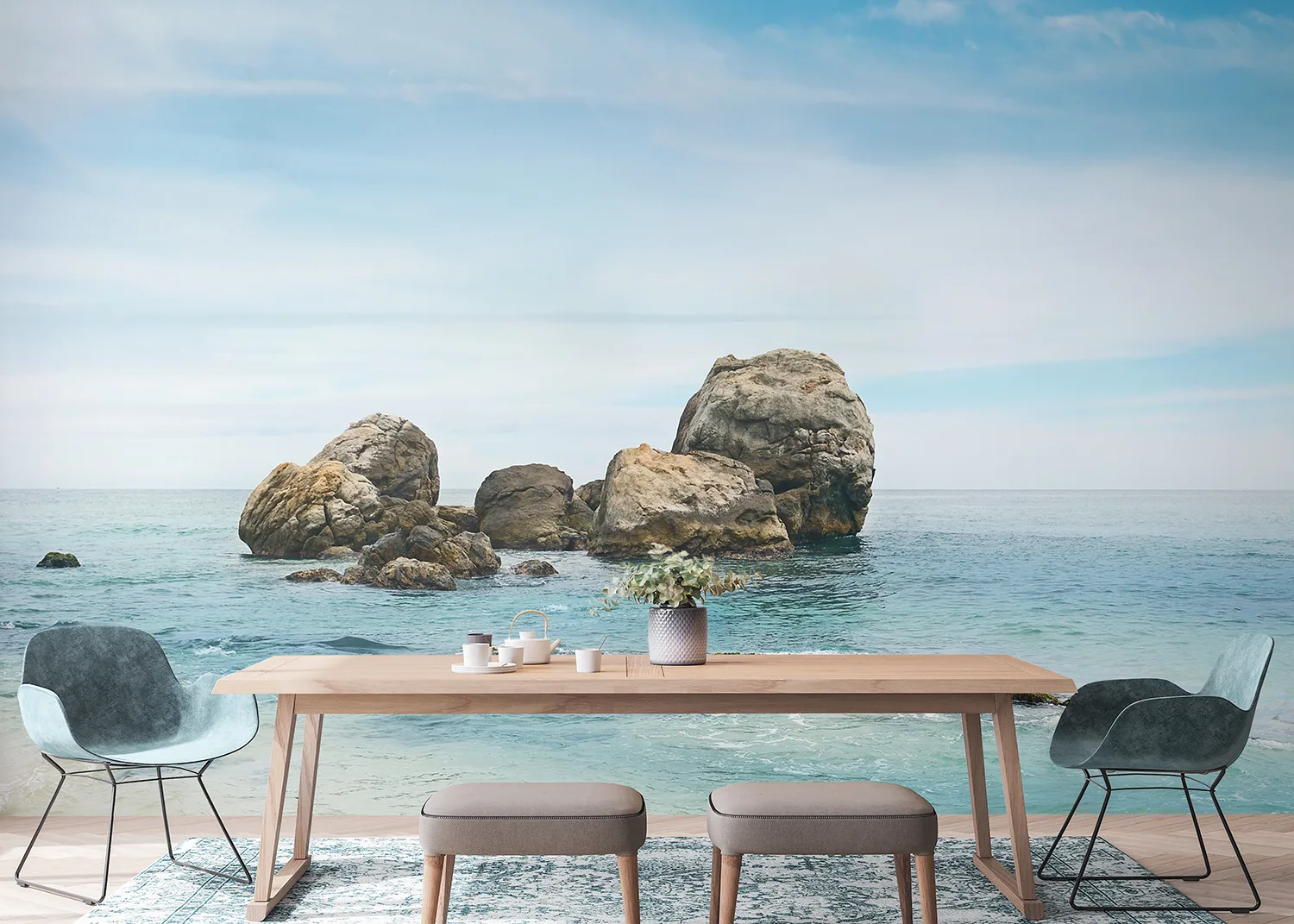 Sea Boulders | Made-to-Measure Wallpaper | Artlook | FT5P 352249