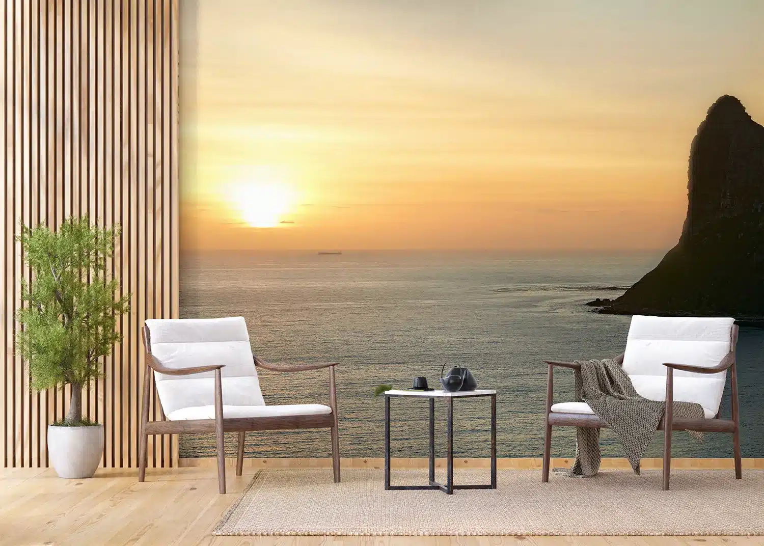 Sunset Cliff | Made-to-Measure Wallpaper | Artlook | FT5P 352253 3