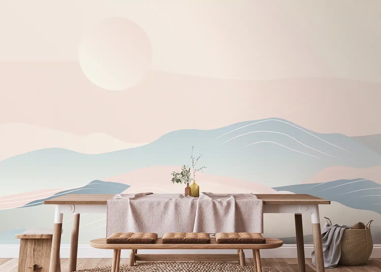 Pastel Landscape | Made-to-Measure Wallpaper | Artlook | FT5P 352263 2