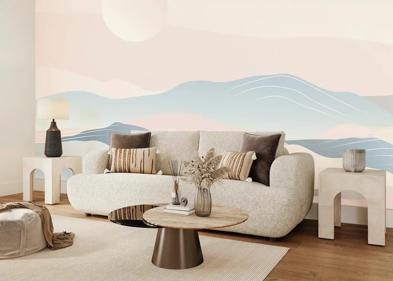 Pastel Landscape | Made-to-Measure Wallpaper | Artlook | FT5P 352263 3