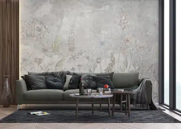 Vintage Garden Blooms | Made-to-Measure Wallpaper | Artlook | FT5P 352265