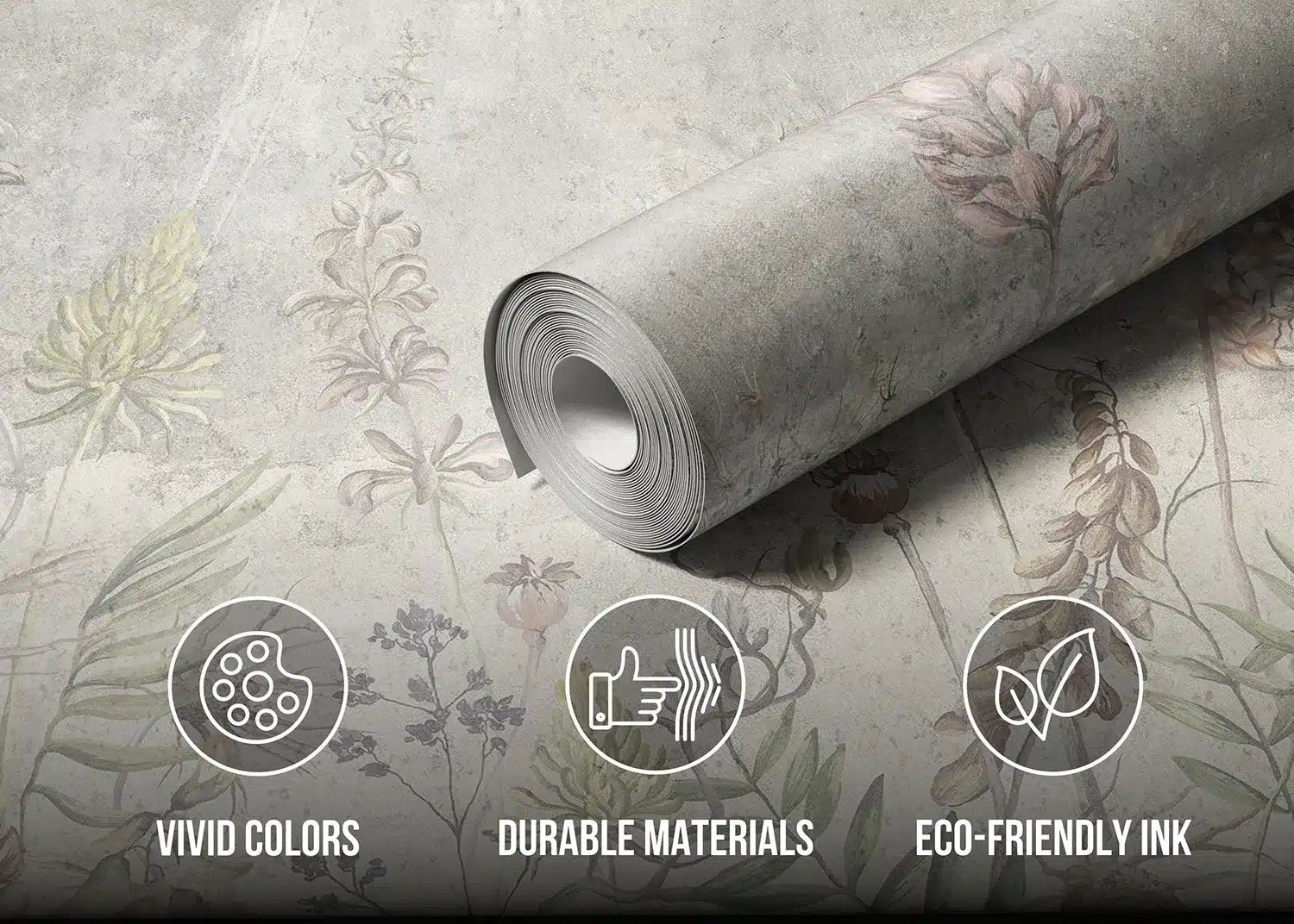 Vintage Garden Blooms | Made-to-Measure Wallpaper | Artlook | FT5P 352265 4