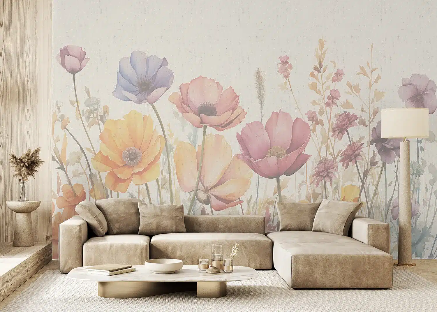Botanical Canvas | Made-to-Measure Wallpaper | Artlook | FT5P 352271 5
