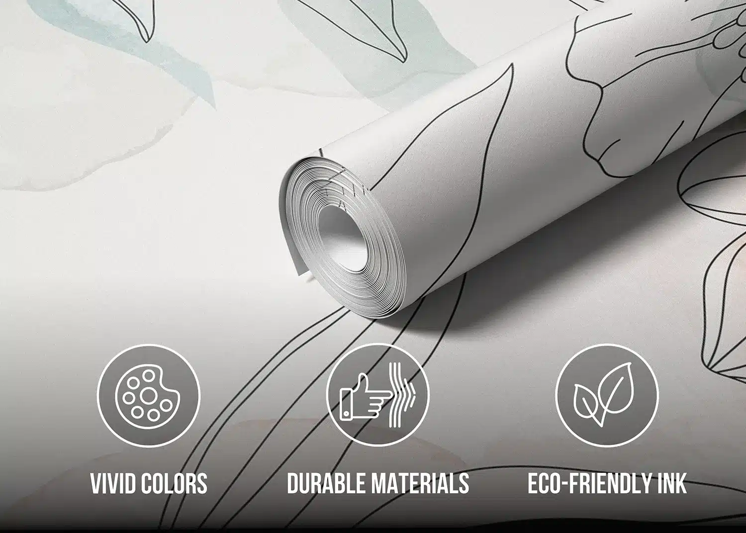 Aquarelle Petals | Made-to-Measure Wallpaper | Artlook | FT5P 352279 4
