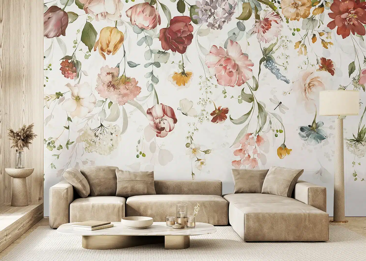 Painterly Garden | Made-to-Measure Wallpaper | Artlook | FT5P 352287 2