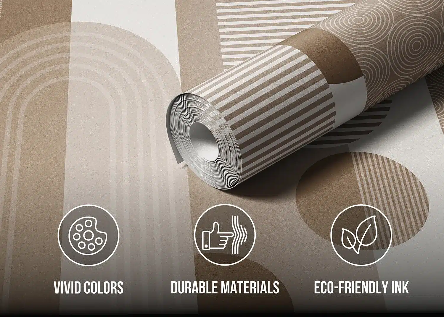 Beige Composition | Made-to-Measure Wallpaper | Artlook | FT5P 352305 4