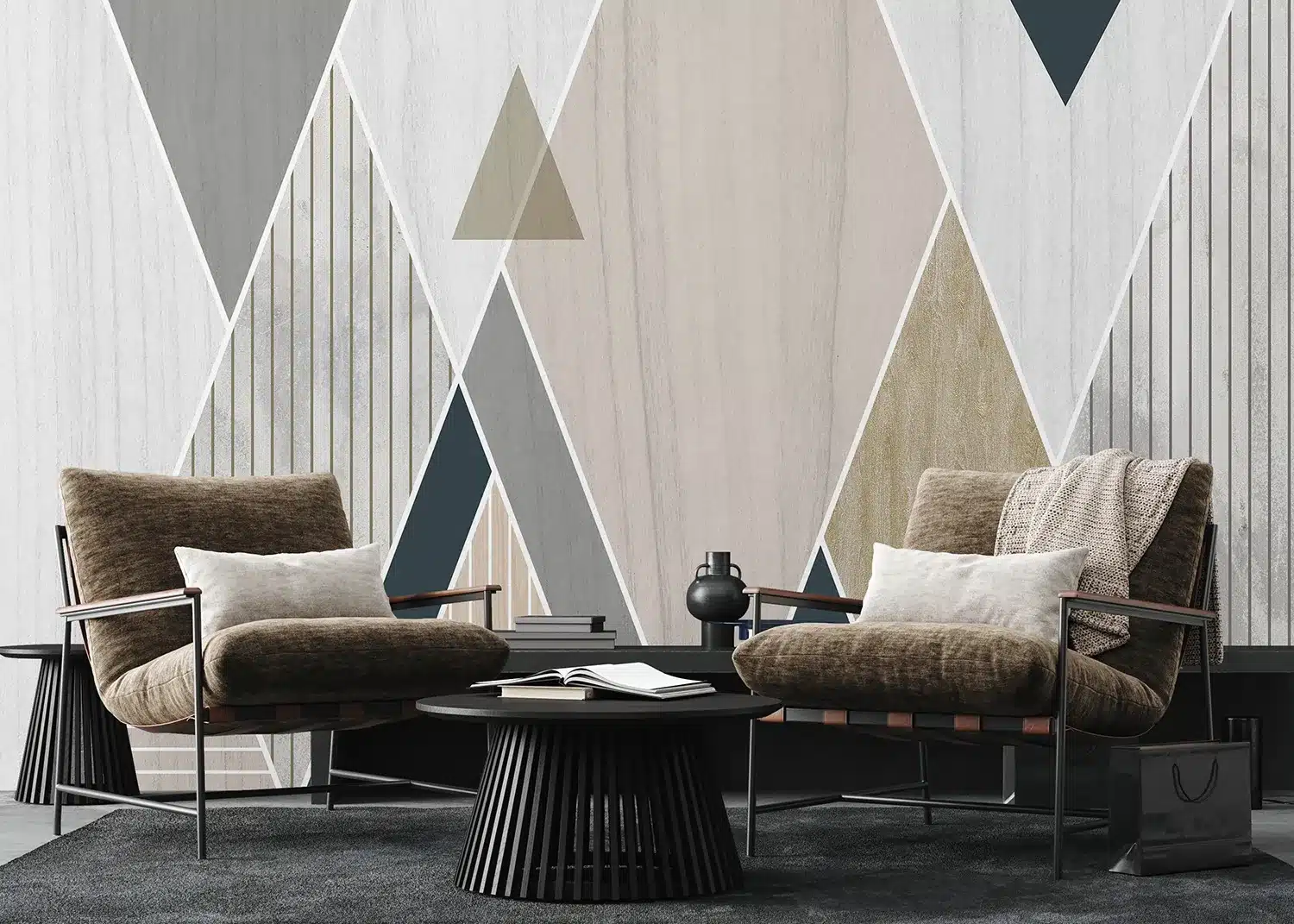 Triangular Composition | Made-to-Measure Wallpaper | Artlook | FT5P 352307 2