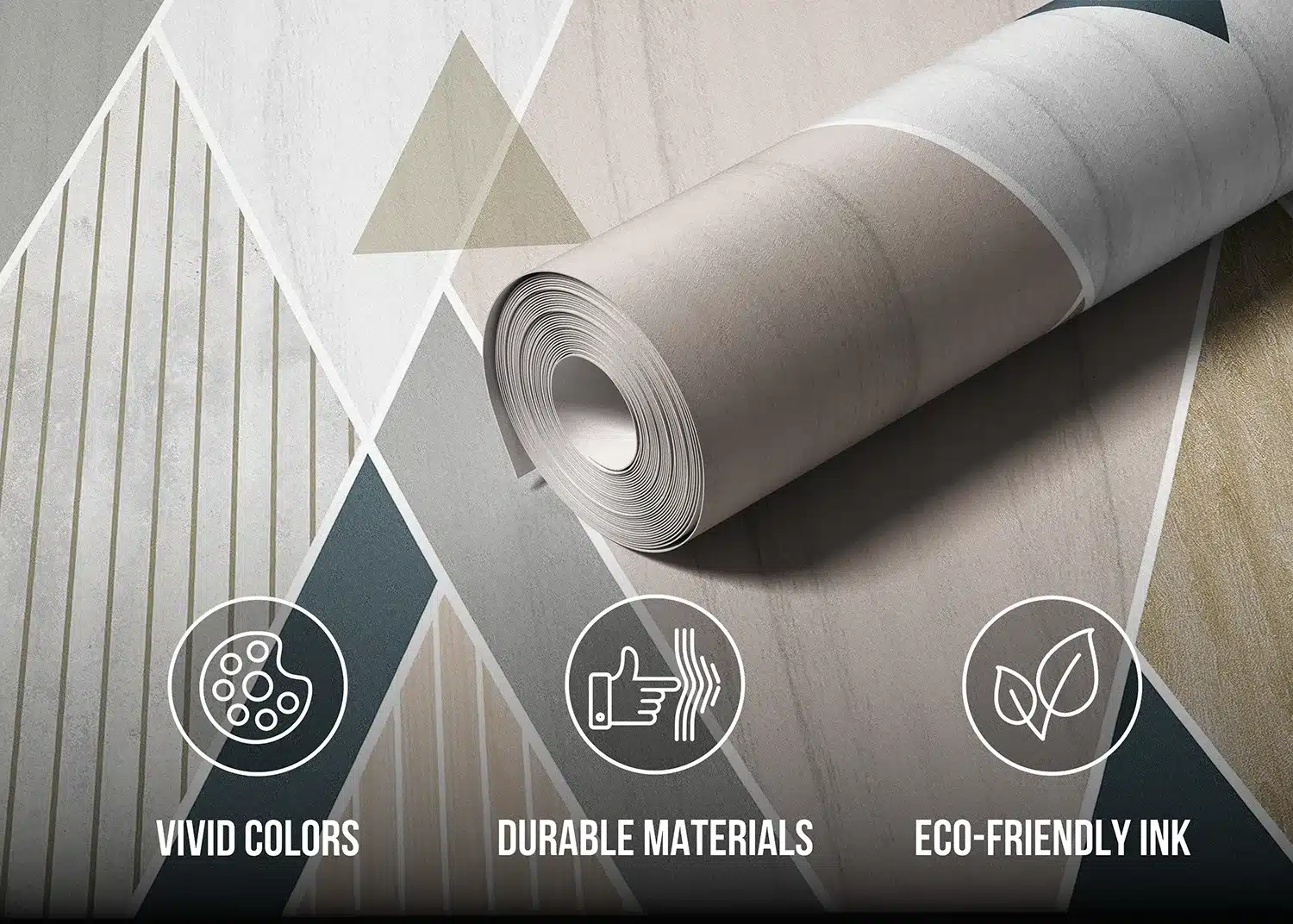 Triangular Composition | Made-to-Measure Wallpaper | Artlook | FT5P 352307 4