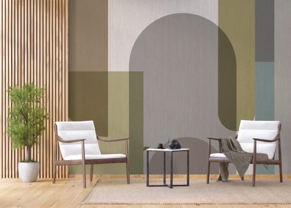 Olive Composition | Made-to-Measure Wallpaper | Artlook | FT5P 352311
