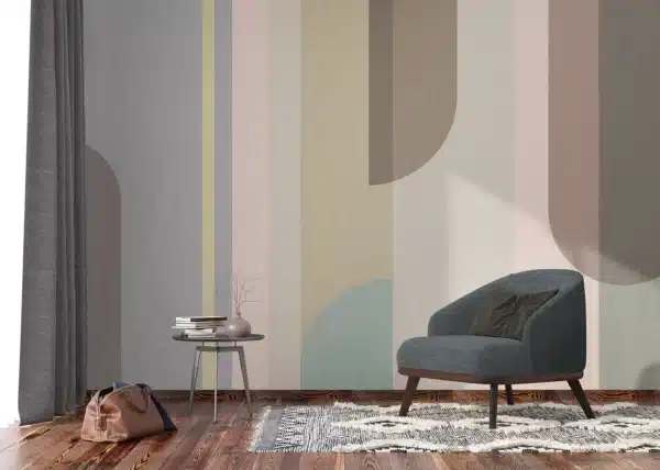 Pastel Composition | Made-to-Measure Wallpaper | Artlook | FT5P 352313