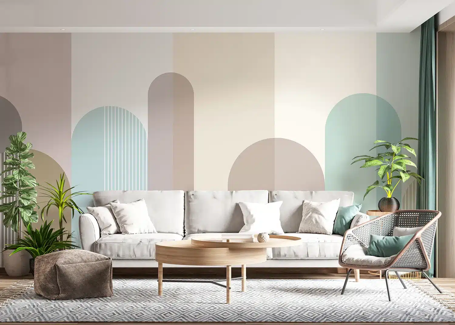 Vivid Composition | Made-to-Measure Wallpaper | Artlook | FT5P 352317 4