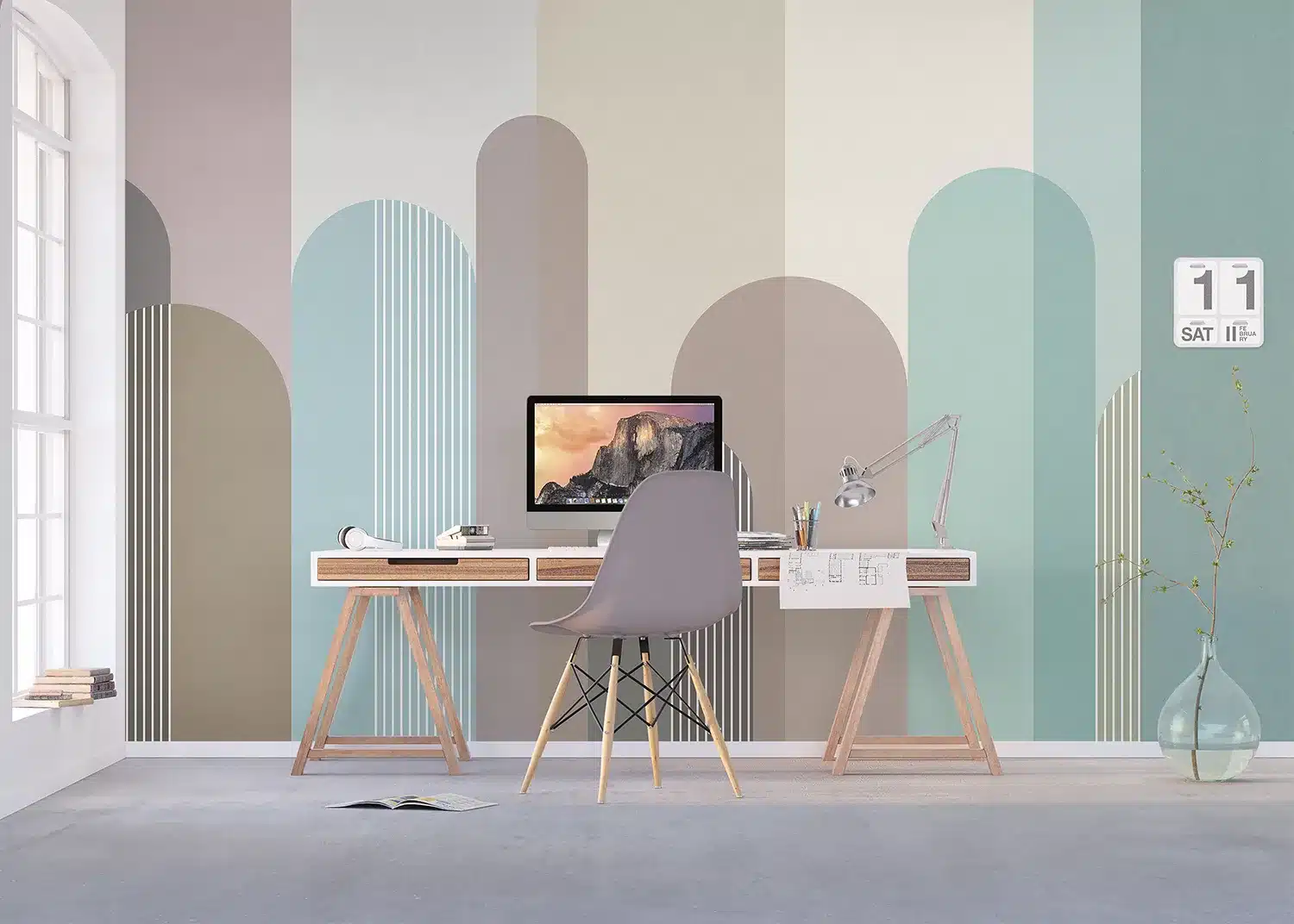 Vivid Composition | Made-to-Measure Wallpaper | Artlook | FT5P 352317