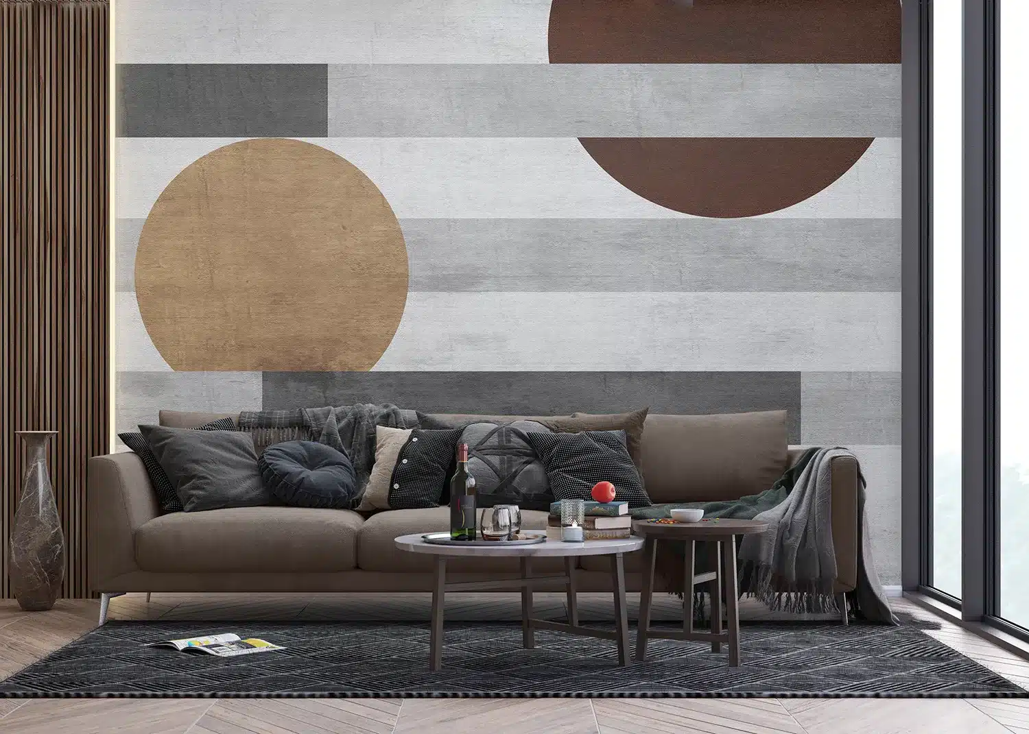 Modern Geometric Art | Made-to-Measure Wallpaper | Artlook | FT5P 352335 4
