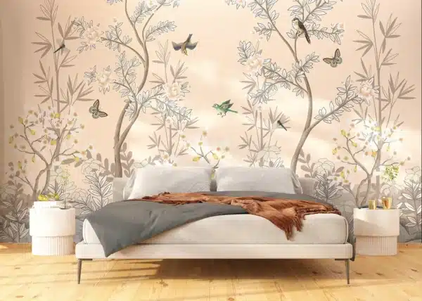 Chinoiserie Birds | Made-to-Measure Wallpaper | Artlook | FT5P 352365