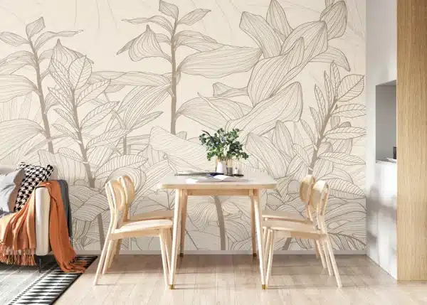 Seamless Tropical Lines | Made-to-Measure Wallpaper | Artlook | FT5P 352367