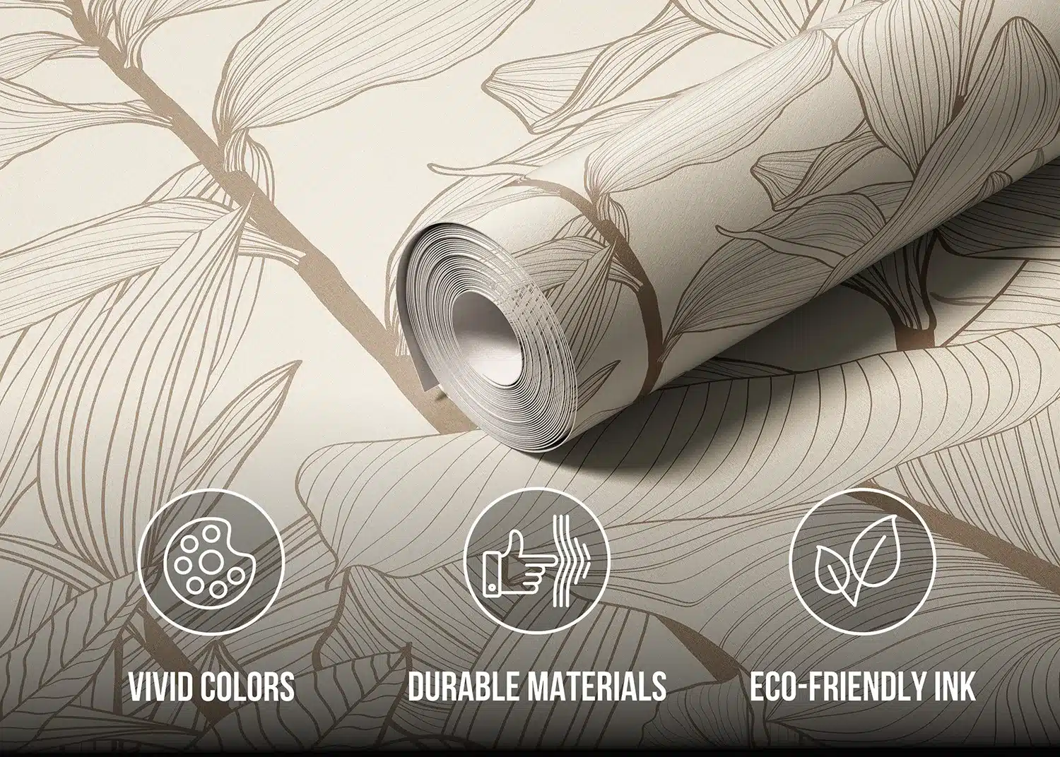 Seamless Tropical Lines | Made-to-Measure Wallpaper | Artlook | FT5P 352367 4