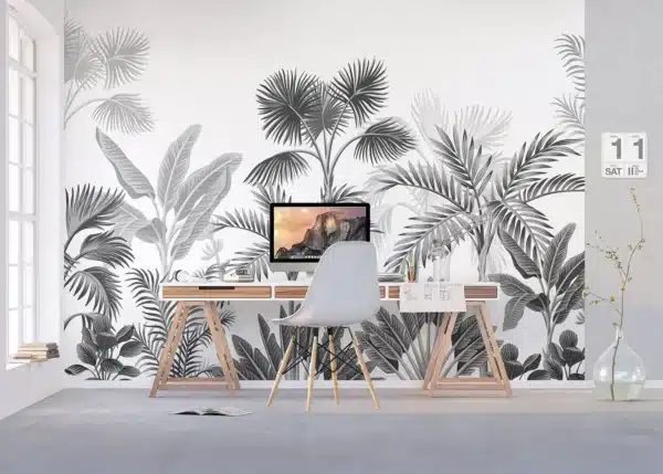 Jungle Noir | Made-to-Measure Wallpaper | Artlook | FT5P 352377