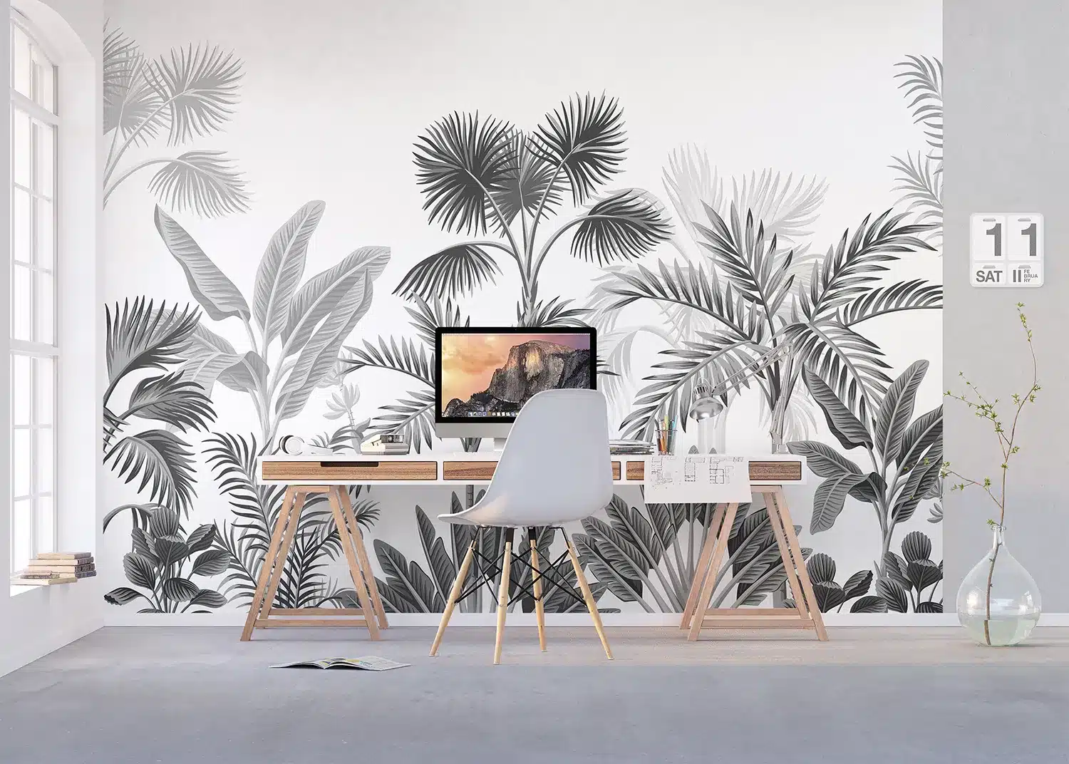 Jungle Noir | Made-to-Measure Wallpaper | Artlook | FT5P 352377