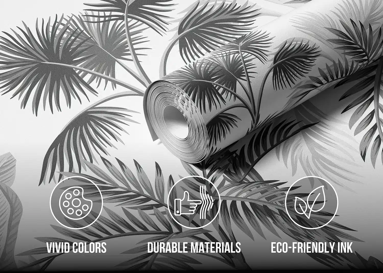 Jungle Noir | Made-to-Measure Wallpaper | Artlook | FT5P 352377 4