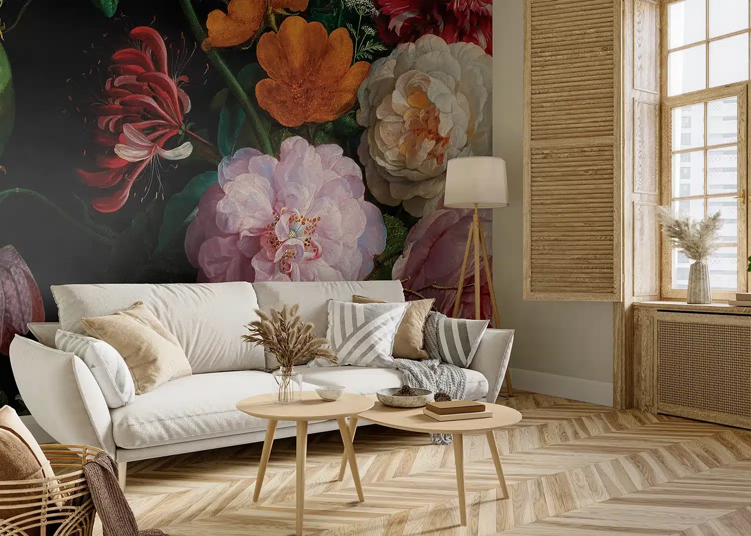 Blooming Painting  | Made-to-Measure Wallpaper | Artlook | FT5P 352379