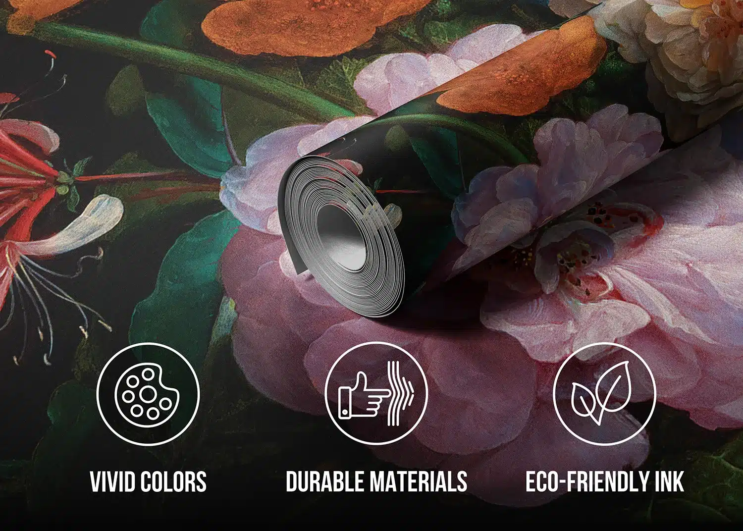 Blooming Painting  | Made-to-Measure Wallpaper | Artlook | FT5P 352379 4