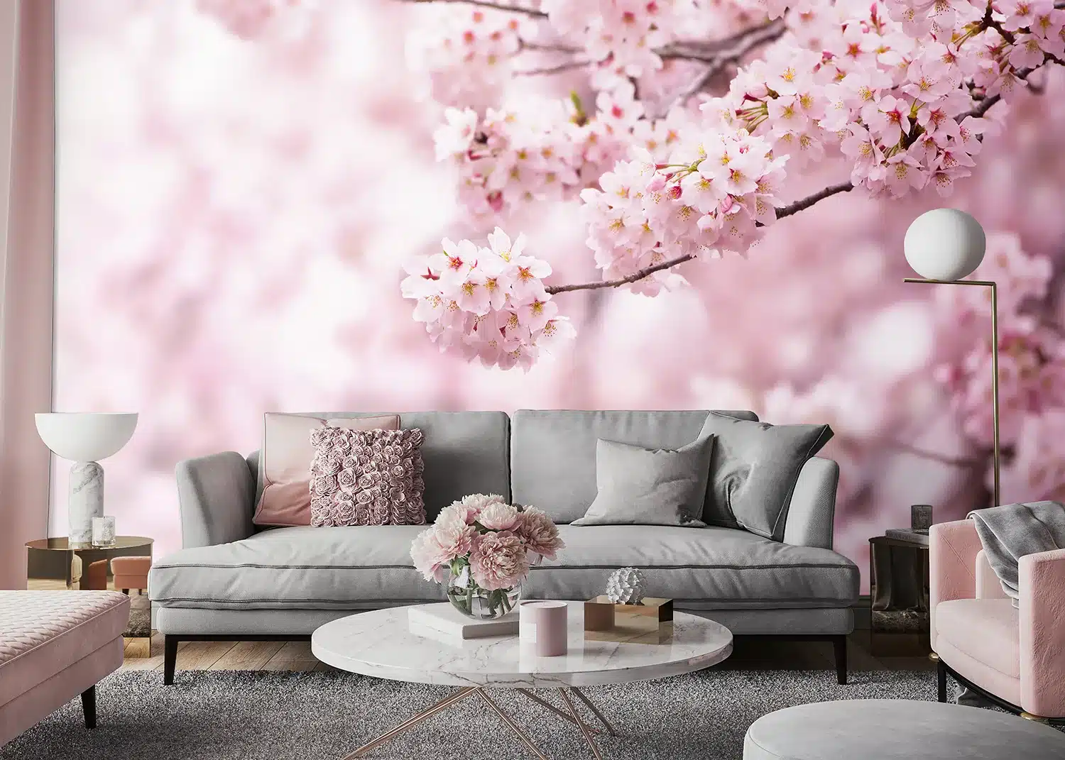 Sakura Bloom | Made-to-Measure Wallpaper | Artlook | FT5P 352387 2