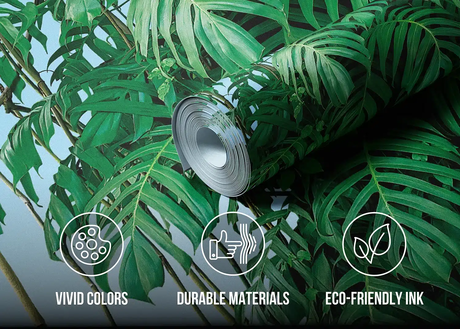 Monstera | Made-to-Measure Wallpaper | Artlook | FT5P 352389 4